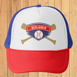 Barn Baseboll Personligt Namn Keps