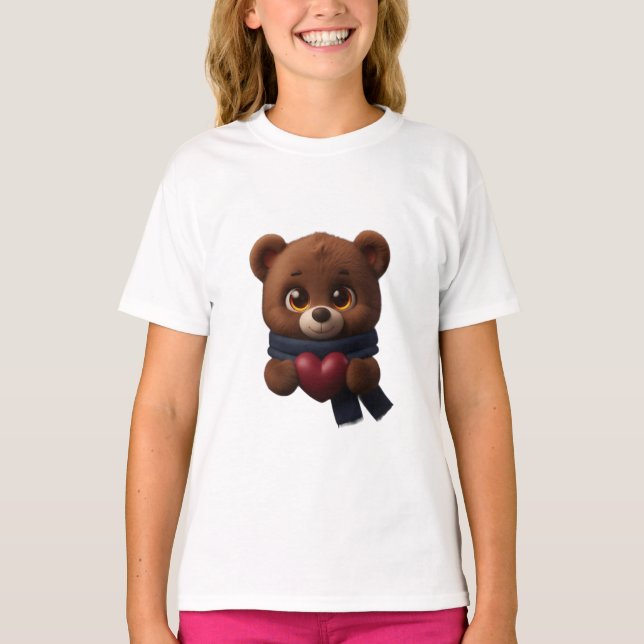 Barn Basic T-Shirt (Framsida)