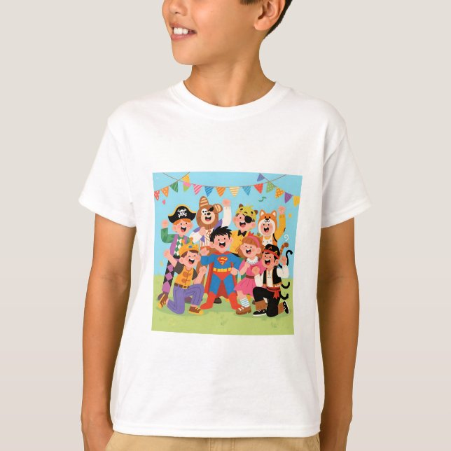 Barn Basic T-Shirt (Framsida)