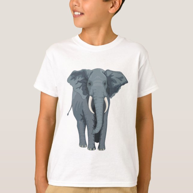 Barn (Basic T-shirts) - Tri-Blend T-Shirt Färg (Framsida)