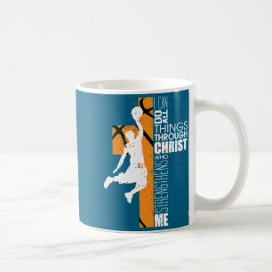 Barn basketboll pojkar flickor kvinnor herrar bask kaffemugg