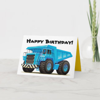 Barn Big Blue Lastbil Kort