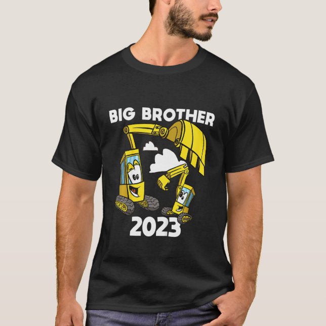 Barn Big Brother 2023-utgrävningskonstruktion T Shirt (Framsida)