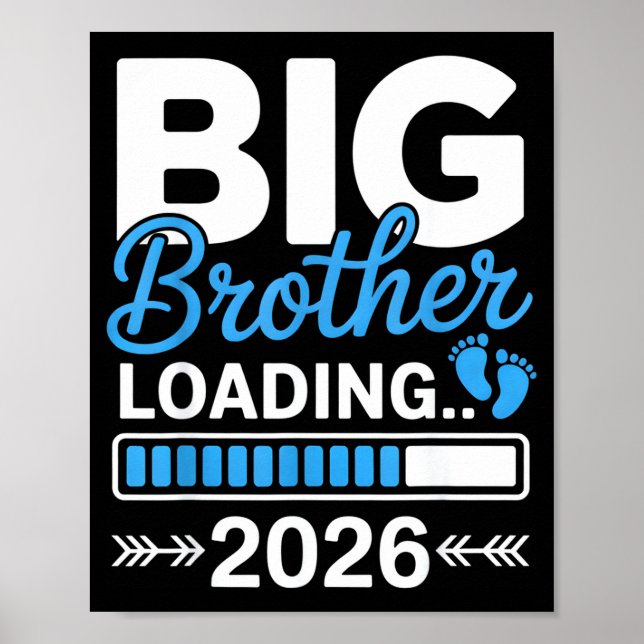 Barn Big Brother laddar 2026, befordrad till Big B Poster (Framsidan)