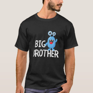 Barn Big Brother Monster Best Bro Aldrig World's G T Shirt