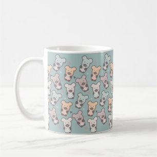 Barn Björnar och Munkar Mönster Kaffemugg