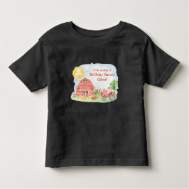 Barn Bonde Födelsedagsfest Matchande Familj Syskon T Shirt