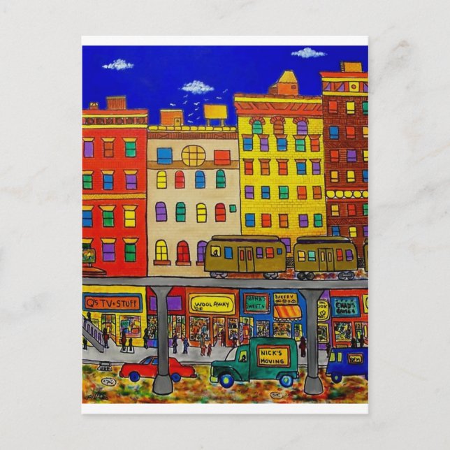 Barn Bronx 6 av Piliero Vykort (Framsida)