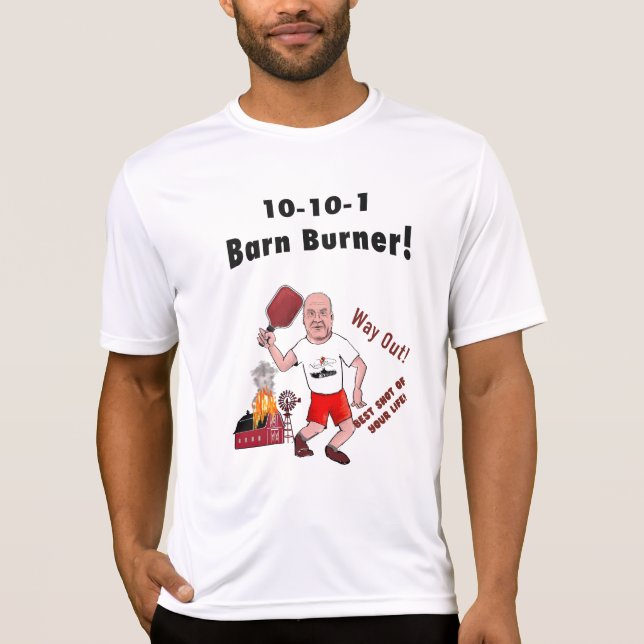 Barn Burner Kenny Pet T Shirt (Framsida)
