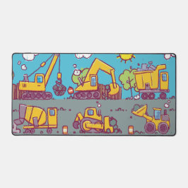 Barn, byggnadstecknade, Desk Mat