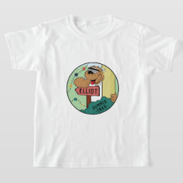 Barn Camp T-Shirt Camper Bear Personalize