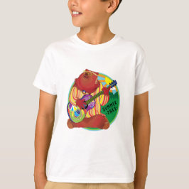 Barn Camp T-Shirt Singing Bear Personalize