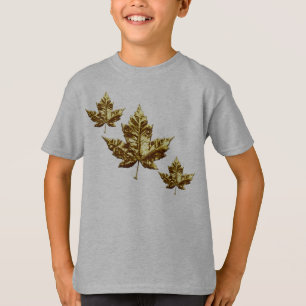 Barn Canada Flagga Hoodie Maple Löv Barn Hoodie T Shirt