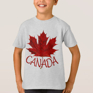 Barn Canada Flagga Sweatshirt Maple Löv Barn Shir T-shirt