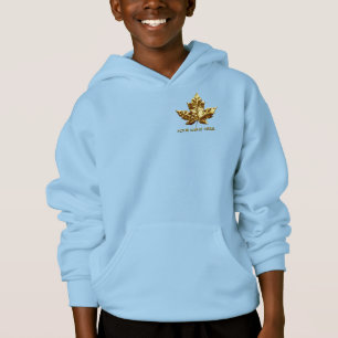 Barn Canada Hoodie Guld Medal Canada Hoodie Tee Shirt