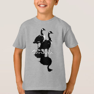 Barn Canada T-shirt Canada Geese Barn Souvenir