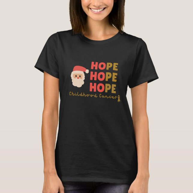 Barn - cancer Jul - hopp Womens T-Shirt (Framsida)