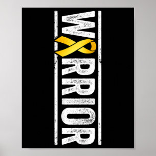 Barn - cancer Warrior Pediric Golden Awa Poster