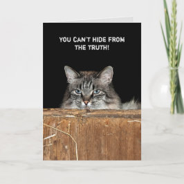 Barn Cat i höftfödelsedag Kort