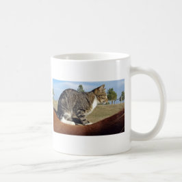 Barn Cat on Flashy Kaffemugg