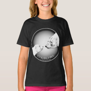 Barn Churchill Isbjörn Tröja Björn Konst T-Shirt