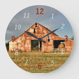 Barn Clock 185 fv-anpassa Stor Klocka