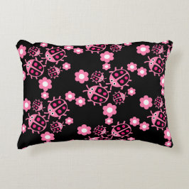 Barn Coccinellidae nyckelpiga  Prydnadskudde