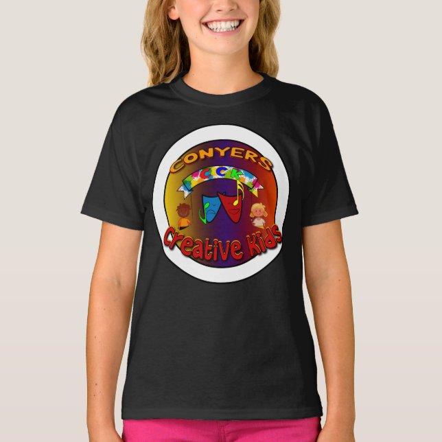Barn Conyers Kreativ Kids T-Shirt (Framsida)