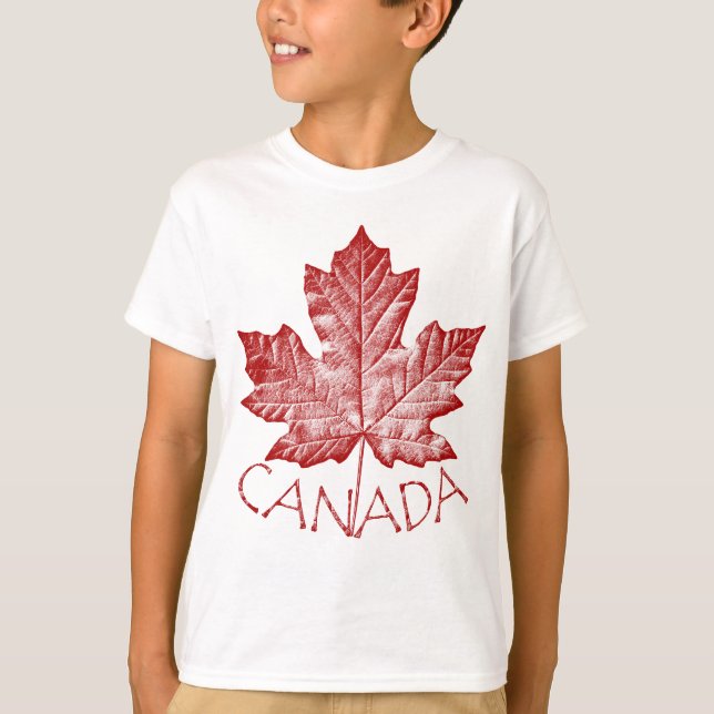 Barn Coola Kanada Sweatshirtss Canada Souvenir Top T-shirt (Framsida)
