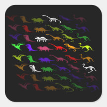 Barn coola regnbåge färglös söt dinosaur