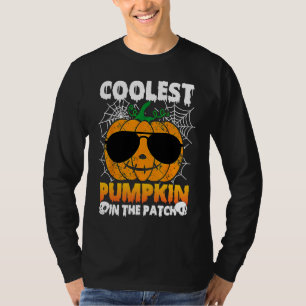 Barn Coolaste Pumpa I Lappen Spindelväv Småbarn T Shirt