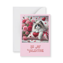 Barn Cute Cat Valentine Day Classroom
