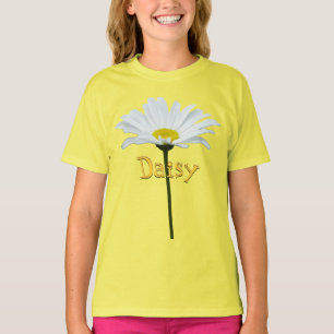 Barn Daisy T-shirt Anpassa Daisy Flower Shirt