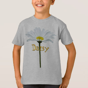Barn Daisy T-shirt Anpassa Daisy Flower Shirt