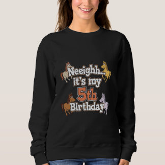 Barn Det är min 5-års födelsedagskjorta Hästälskar T Shirt