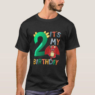 Barn Det är min andra födelsedag, 2 födelsedag 2 å T Shirt