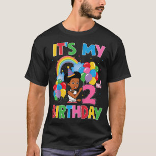 Barn det är min andra födelsedag Gracies hörn två T Shirt