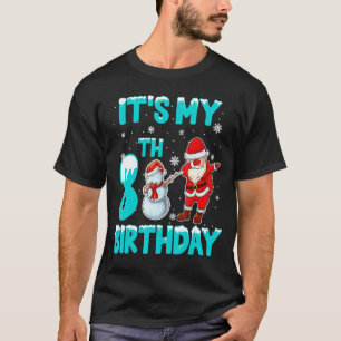 Barn Det är min åttonde födelsedag 8 år gammal dab T Shirt