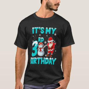 Barn Det är min tredje födelsedag, 3 år gammal dab T Shirt