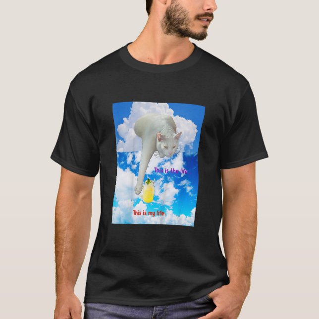 Barn det här är mitt livs- katt med Lem T Shirt (Framsida)