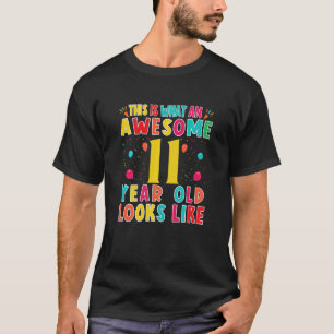 Barn det här är vad en 11-årig Fantastisk ser ut s T Shirt