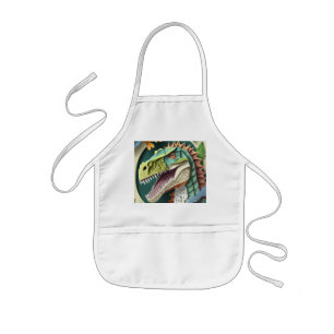 Barn Dinosaur Apron Barnförkläde