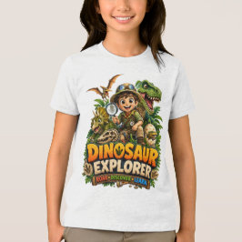 Barn dinosaur t-shirt | framtida paleontolog