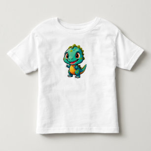 Barn Dinosaure Karaktär för Barn T Shirt