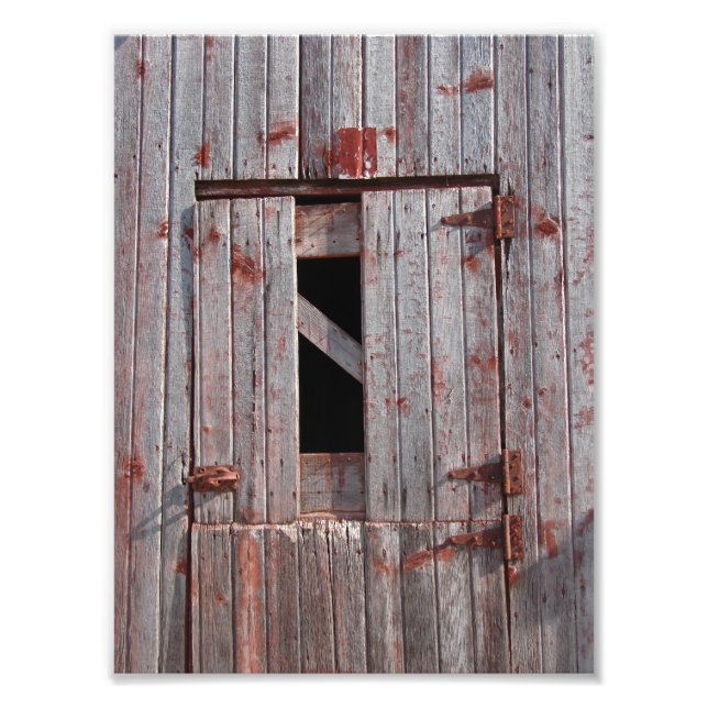 Barn Door Fototryck (Framsidan)