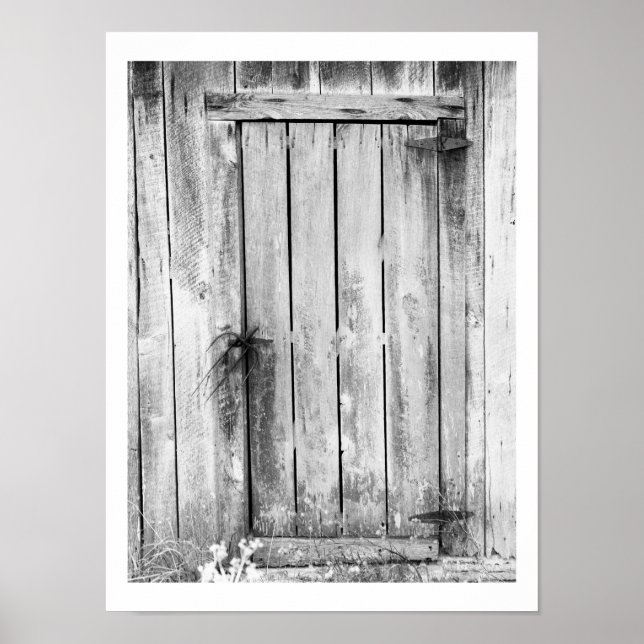 Barn Door Lock Poster (Framsidan)