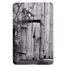 Barn Door med Träd magnet