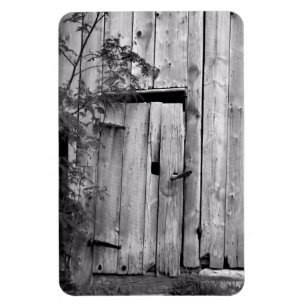 Barn Door med Träd magnet