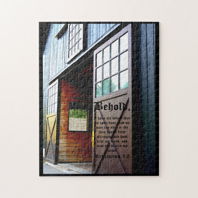 Barn Door Perspective, Revelation 3:8 Pussel (Vertikal)