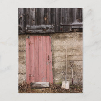 Barn Door Vykort